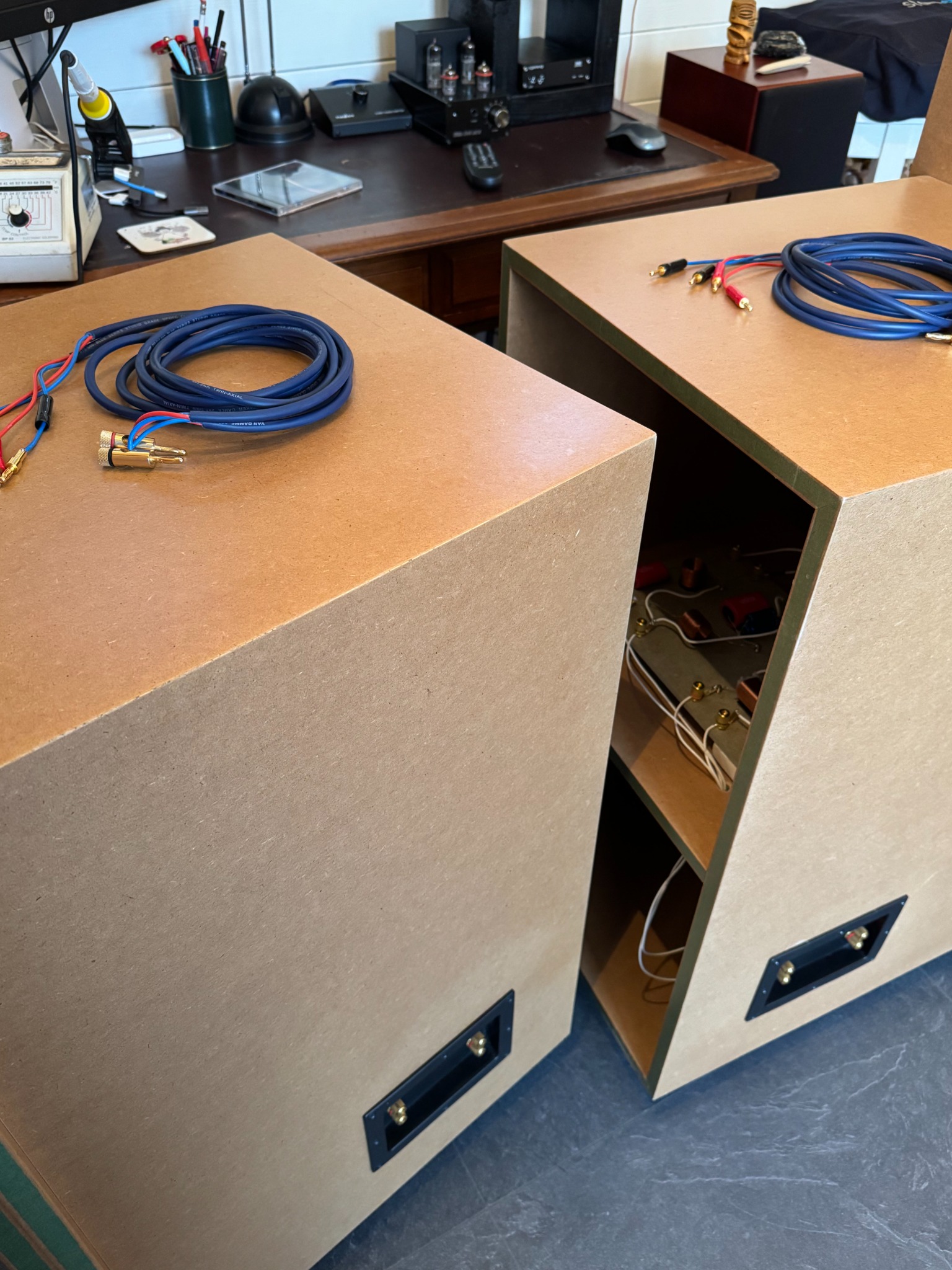 P17 rear terminals and cabinet construction
